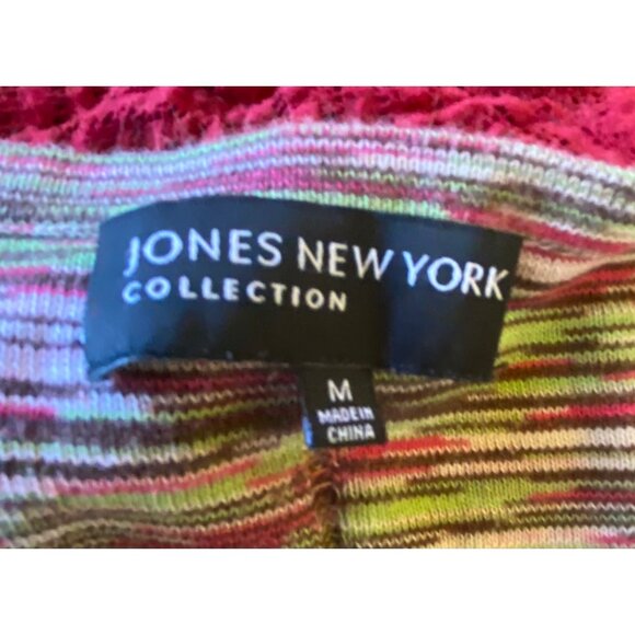 Lot Of 3 Womens Tops By Jones New York Hilliard & Hanson - Size M Cotton/Nylon M - Picture 3 of 7